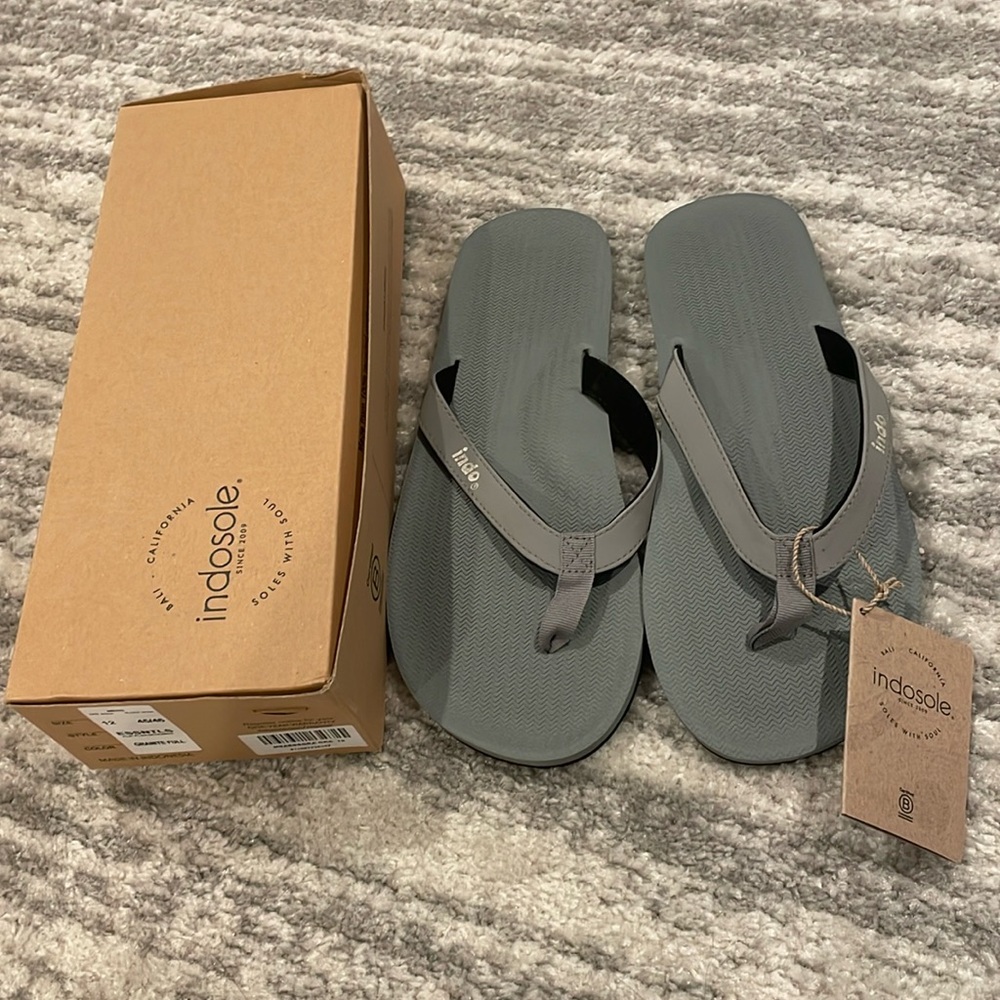 Indosole Essntls sandals Granite